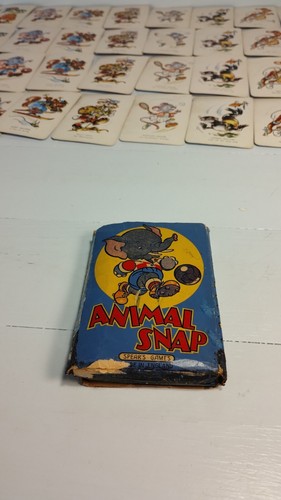 Animal snap card game - card,