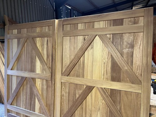 Hardwood garage doors iroko - doors, or