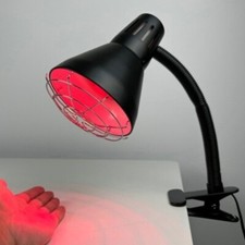 Infrared Red Light Therapy with Clip on Medical Heat Lamp BackPain Relief Device