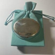 Tiffany & Co Oval Powder Compact Vintage 925