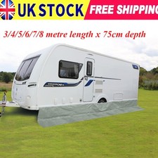 Caravan awning mud draught - caravan, /