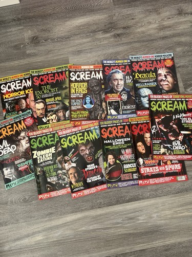 Scream horror magazine bundle - scream,
