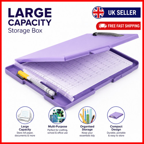 Clipboard with storage - with,