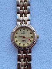 Rojas Ladies Gold Plated Watch