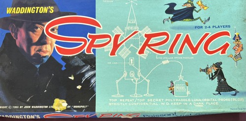 Waddingtons spy ring board - waddingtons,