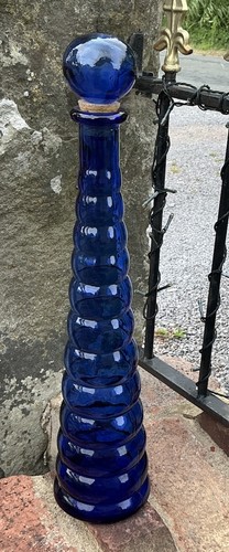 Vintage cobalt blue glass - vintage,