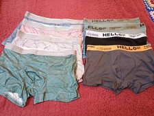 8 Pairs Mens/Youths Underpants/Boxers. Brand New. Up To 30" waist