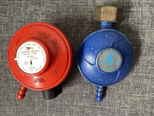 Two calor gas - gas, regulators