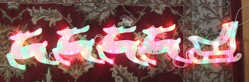Vintage 4 x reindeer - 80/90's,,