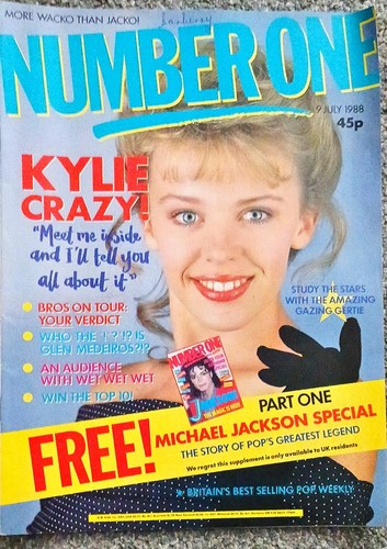 Number one 264 kylie minogue - one,
