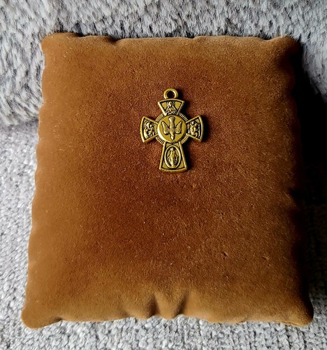 Way catholic cross gold - 4,