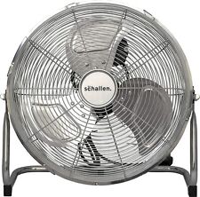 Quality Shallen 14" Air Circulator High Velocity Floor Fan with Chrome finish