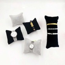 Velvet/Linen Bracelet Watch