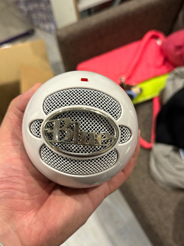 Blue snowball white usb - snowball,
