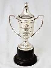 Solid Silver Trophy Cup