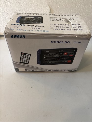 Car mp5 player dual - player, 7"