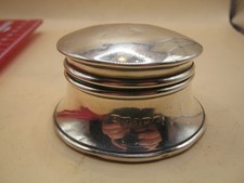 Birmingham 1920 Sterling Silver Jewellery Box For Trinkets / Rings