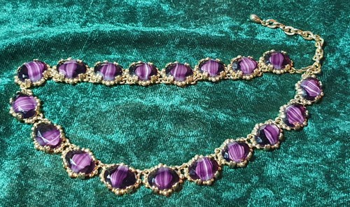 Vintage sphinx faux - faux, agate