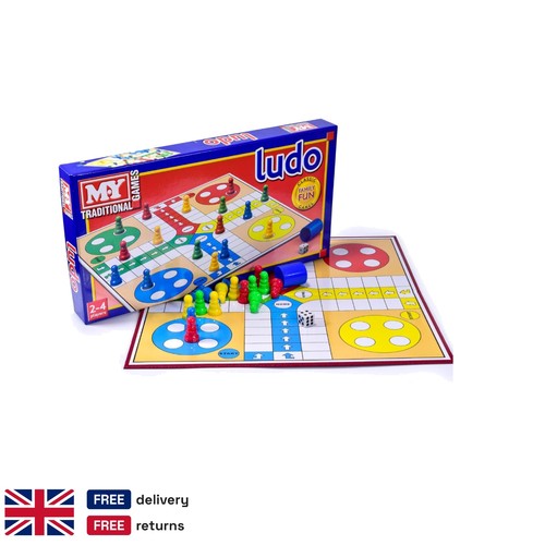 Traditional ludo board game - traditional,