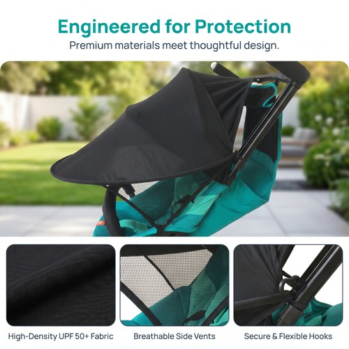Baby stroller sun shade canopy - baby,