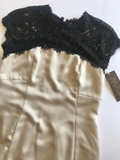 DESSY Lela Rose LR195 - Size 14 - Satin & Lace - Bridesmaid/Prom Dress