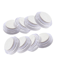 LARGE CLEAR  CASTOR CUPS Carpet/Floor Chair Furniture Protectors Caster 8pk