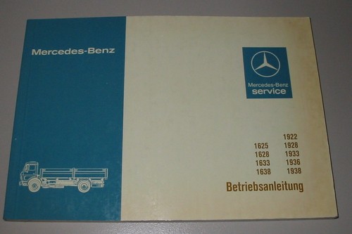 Betriebsanleitung mercedes lkw - betriebsanleitung,