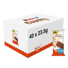 Kinder Country Chocolate Cereal Bar - 40 pack X 23.5g 