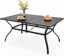Metal Garden Dining Table