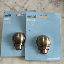 Anitiki Finial Curtain Pole