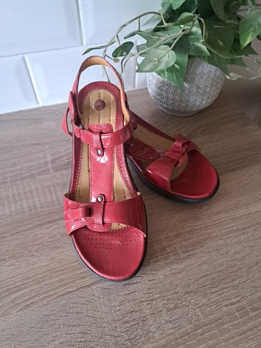 Clarks unstructured size - unstructured, red