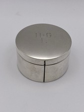 Lustrous Sterling Silver Stamp