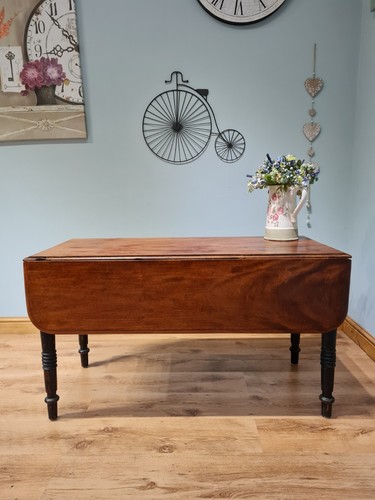 Antique mahogany victorian - mahogany,