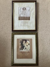 2 x Large Photo Frames 14” x 11” Very Good Condition 1 x Stand Option Both Hang