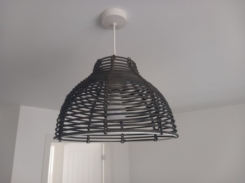 Lounge lampshade clean - clean,, dark