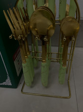 Bronze 24pcs Cutlery Set with