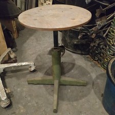 Vintage industrial stool metal