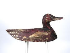 ANTIQUE DUCK DECOY SCULPTURE