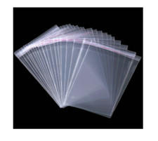 CLEAR GARMENT BAGS- Self Seal