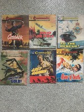 Commando War Comics Job Lot(6). No's 1275,1280,1297,1302,1636,1667. From 1978-83