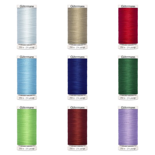Gutermann 250m sew all thread - 250m,