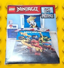 LEGO Ninjago Reversible Duvet Cover Set Single Bedding NEW SEALED