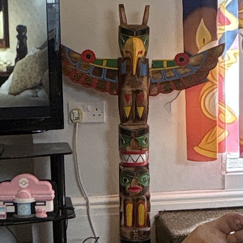 Tribal multicoloured wooden - tribal,