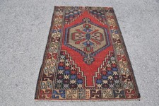 3,7x5,8 ft Vintage Rug