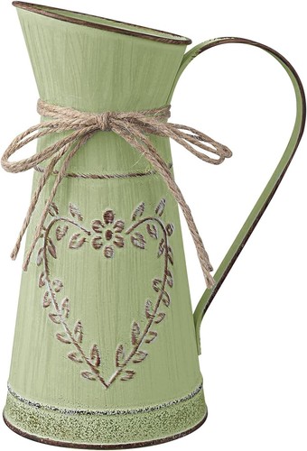Vintage metal jug - vintage,