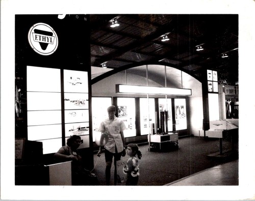 Ethyl corp 1960s expo display - ethyl,