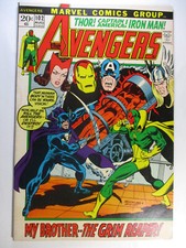 Avengers #102, Vision Vs Grim