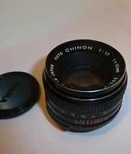 CHINON 55mm F1.7 M42mm SCREW