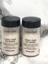 Lancome Long Time No Shine Loose Setting Powder {Translucent} 2 x 4g Brand New