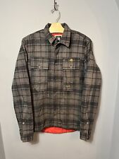 G-STAR Raw Flight Deck Check Flannel Lumber Shacket Shirt Jacket Size Medium